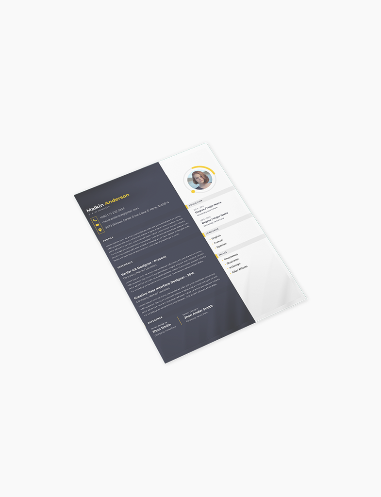 Academic Resume