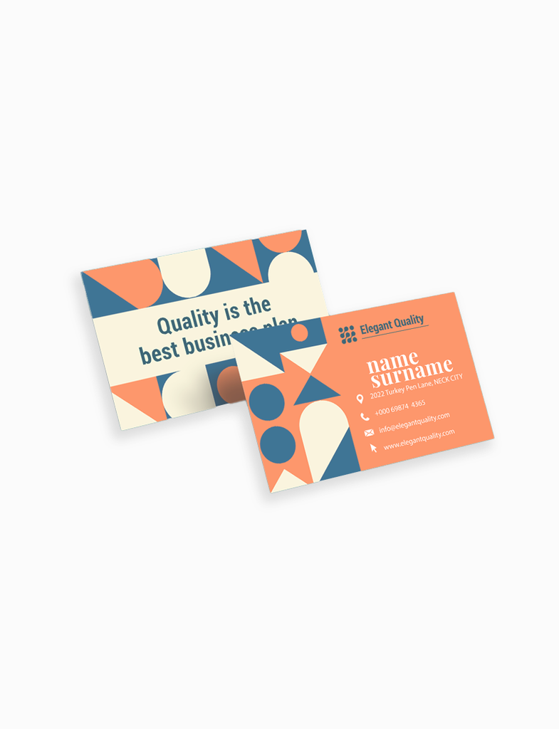 Matte Visiting Card