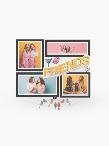[Friends Collage Frame] Friends Collage Frame